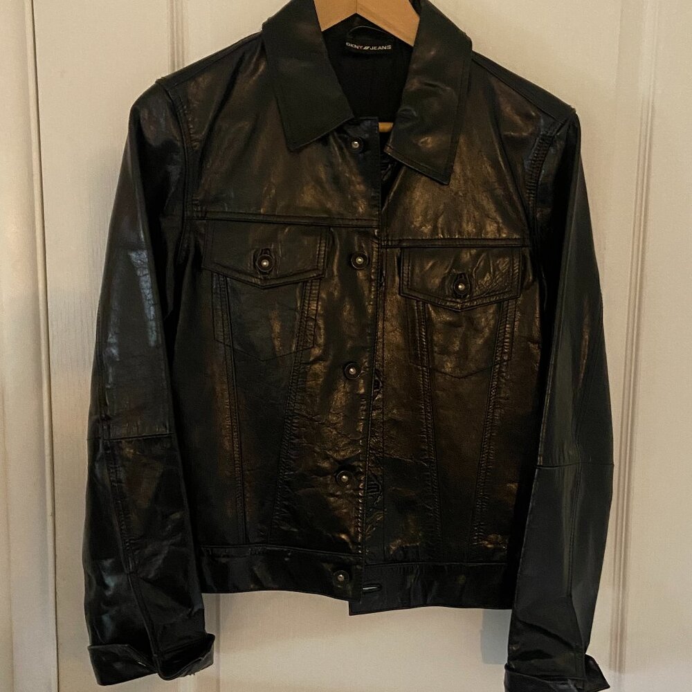 Leather Trucker Jacket